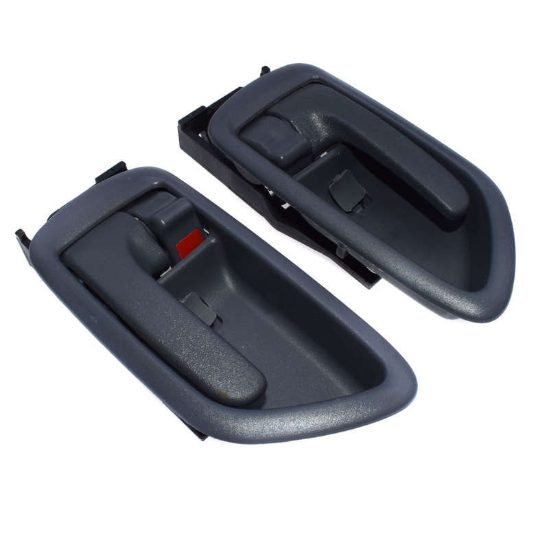 New Pair Grey Inside Door Handles For 01-07 Toyota Sequoia TO1352156,TO13