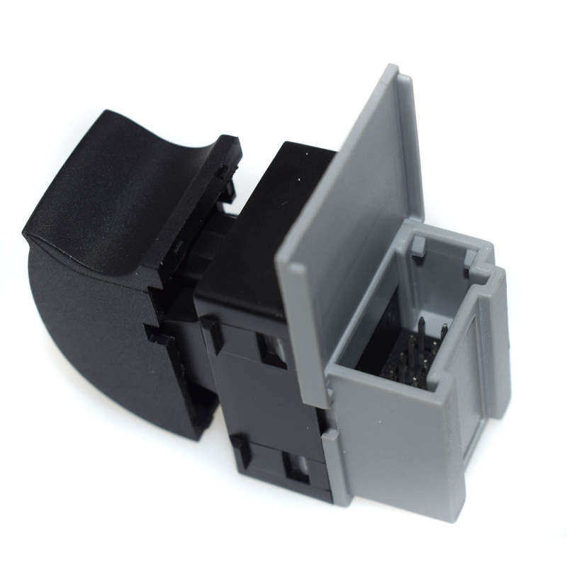 4B0959855A Set 3pcs Right Electric Power Window Switch For Audi A6 RS6 98-04 New