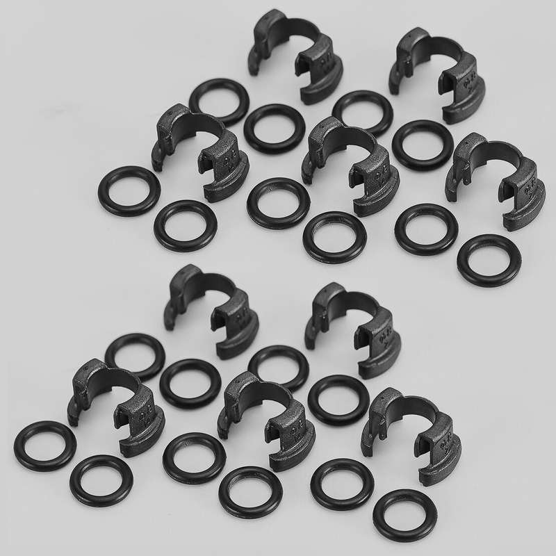 10set AC Condensor Hard Line Lock Clamp Clip Fit for Toyota Corolla 88718-1E150