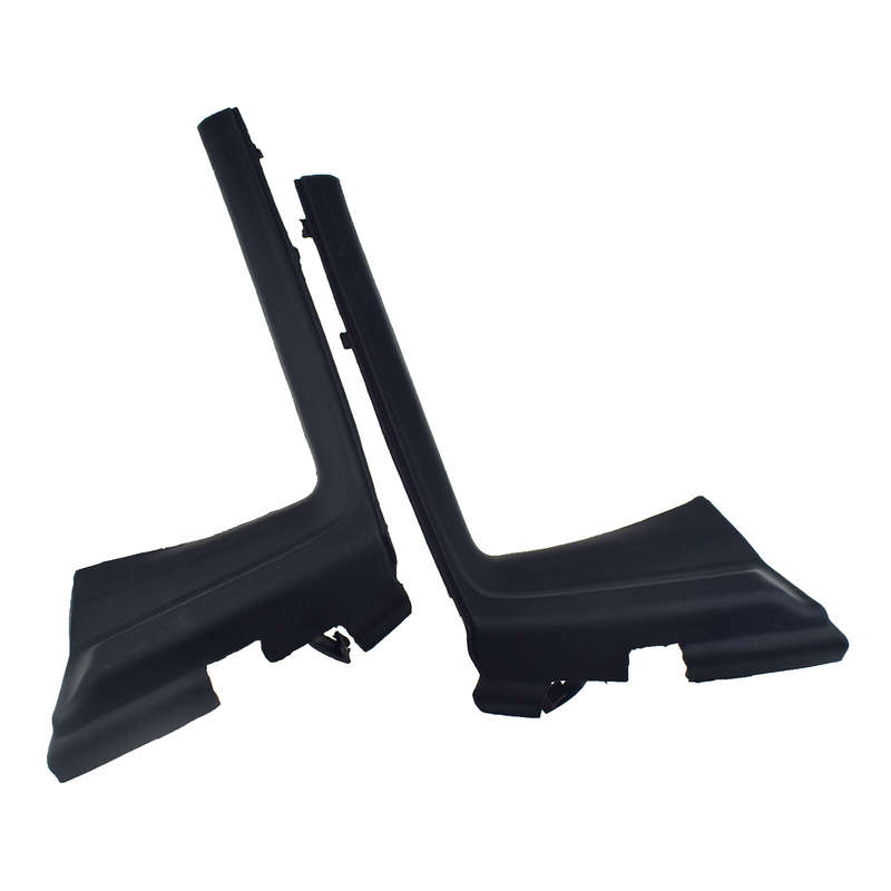2PCS Front Cowl Side Left & Right Side Fender Black For 2012-2014 Toyota Yaris