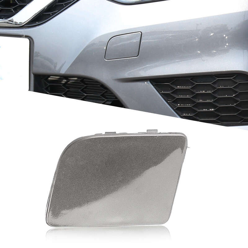 Grey Front Bumper Tow Eye Hook Cover Cap Fit For Nissan Sentra 16-19 New