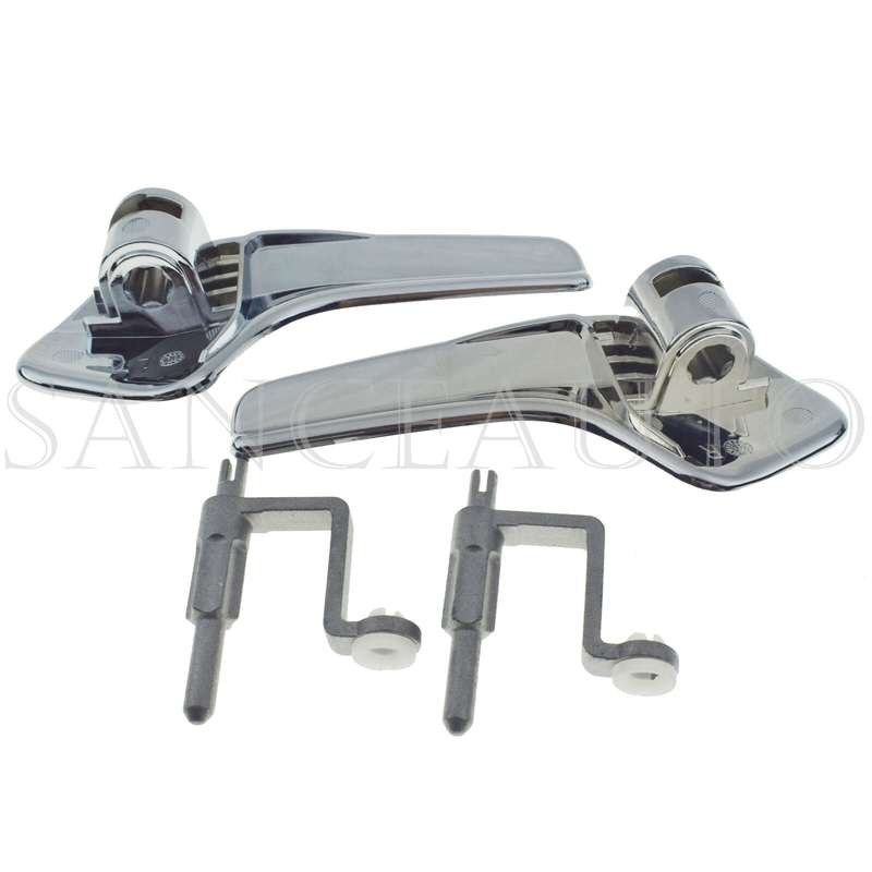 For Opel Corsa D 06-14 Chrom Left Right Inside Door Handle 13297813,13297