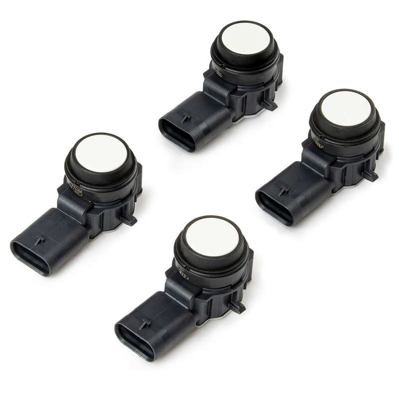 4X 66209261587 White Bumper PDC Parking Sensor For BMW F20 F22 F30 F31 F84 F80