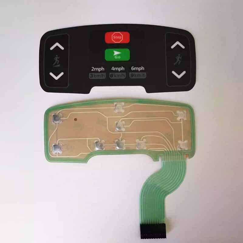 For Life Fitness 95TE/A 95T ast S3 treadmill button panel Keypad membrane switch