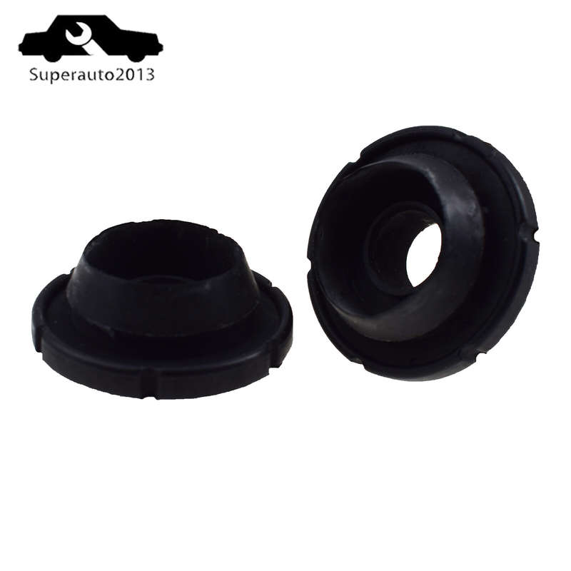 2X Lower Rubber Cushion Bushing Radiator Mount For Ford Fiesta Mazda B6DG15202