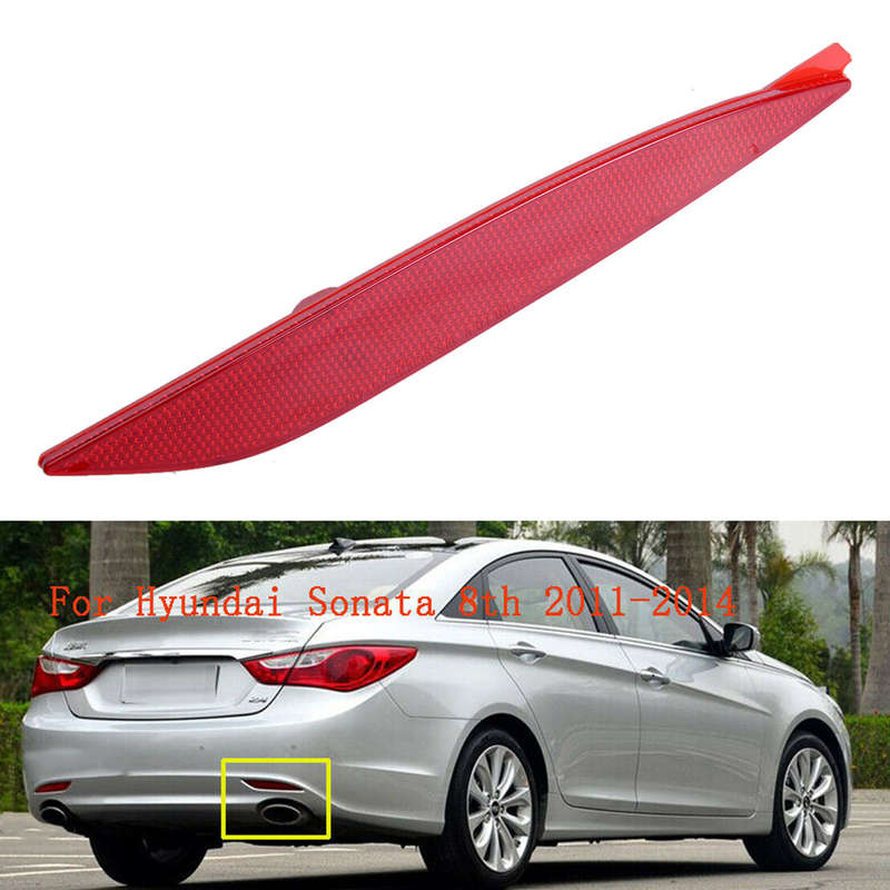 Right Rear Bumper Light Reflector Fit for Hyundai Sonata 8th 2011-2014