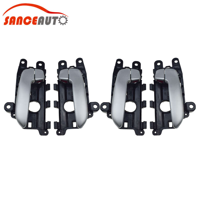 Front Rear Left Right Inside Outside Door Handle 8pcs for Kia Forte Cerato 14-18