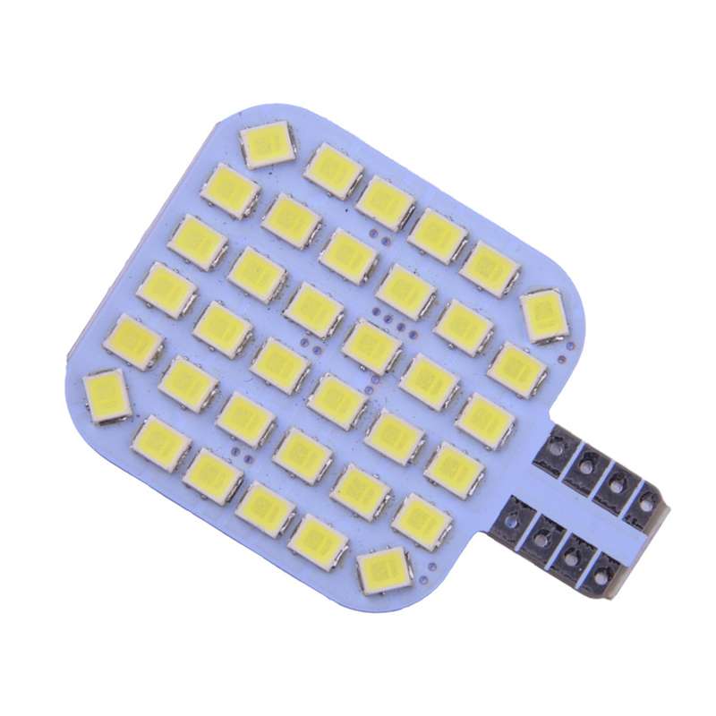 2x White LED T10 36SMD RV Camper Trailer Interior Light Bulbs Dome Lamp New