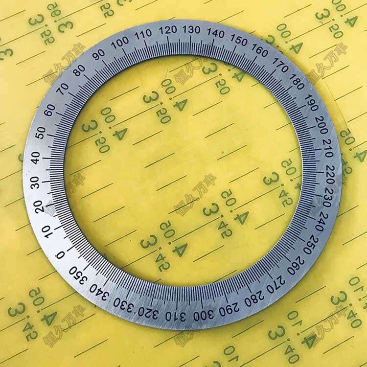 1PC New Dial 360 Degree Disc Index Ring Disc Metal Tool 110x80x1 A026