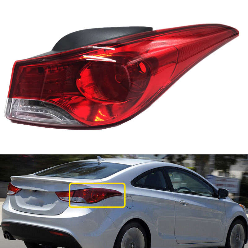 Right Outer Side Taillight Rear Light Lamp Fit for Hyundai Elantra 2011-2013 New
