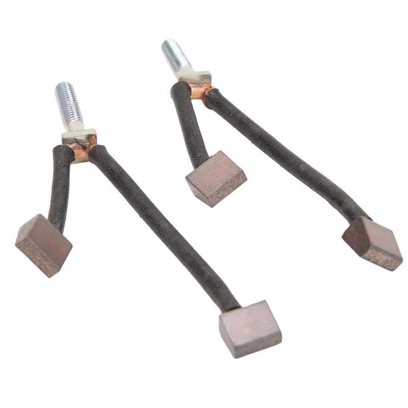 2Pcs ATV Motor Carbon Brush Kits Fit For 2000 to 5000lb Winch