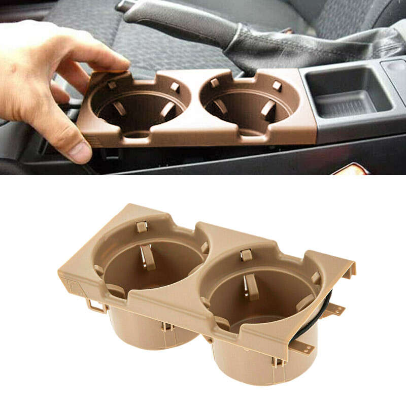 Center Console Cup Holder Panel Trim Cover fit for BMW 3 Series E46 1999 to 06