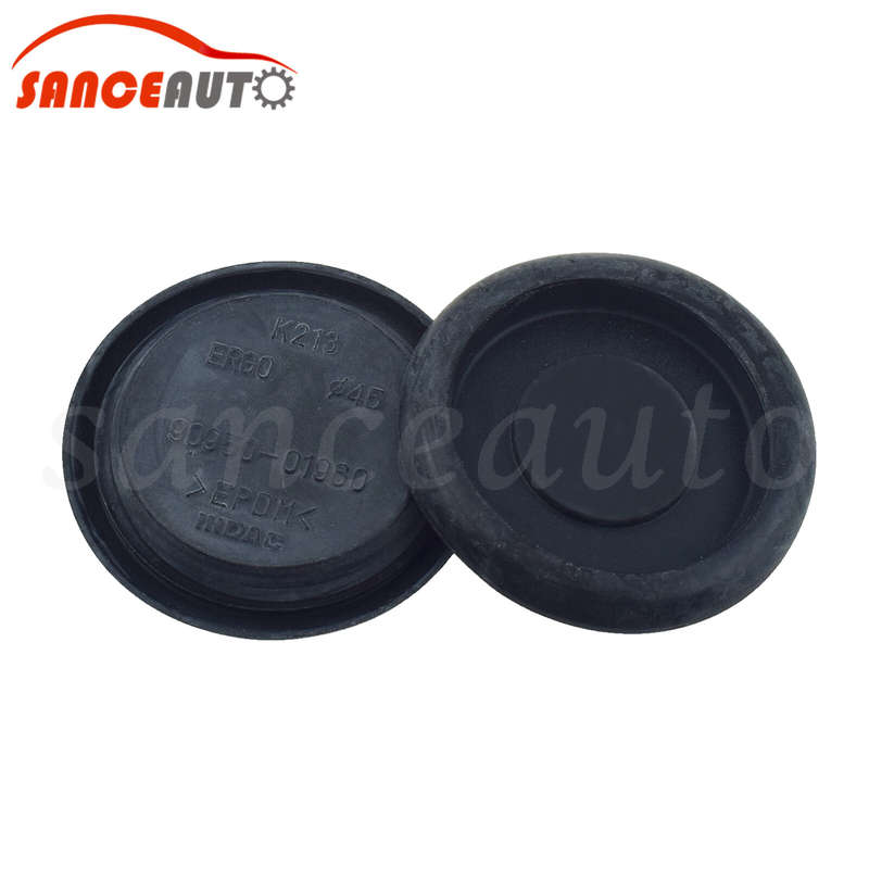 2PCS Floor Plug Drain Plug Shell Hole Plug Rubber For Toyota Scion 90950-01960