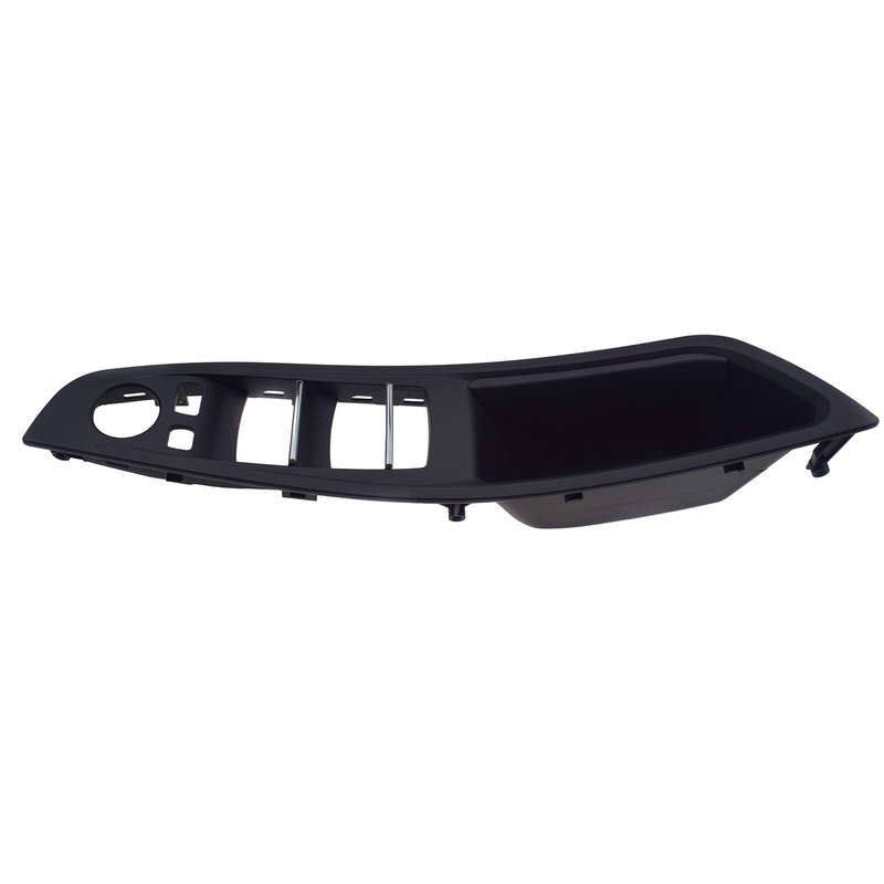 Outside Door Panel Handle Pull Trim Cover Set Black For BMW 5 Series F10 F11 F18
