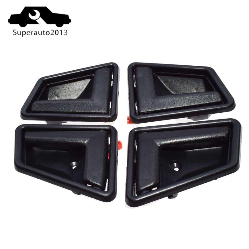 New 4PCS Front Rear Left Right Side Interior Door Handles For Suzuki Sidekick