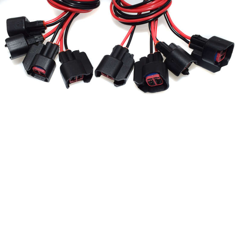 8 X Fuel Injector Harness Connector Pigtail For Ford Lincoln Mercury Jeep 1P1344