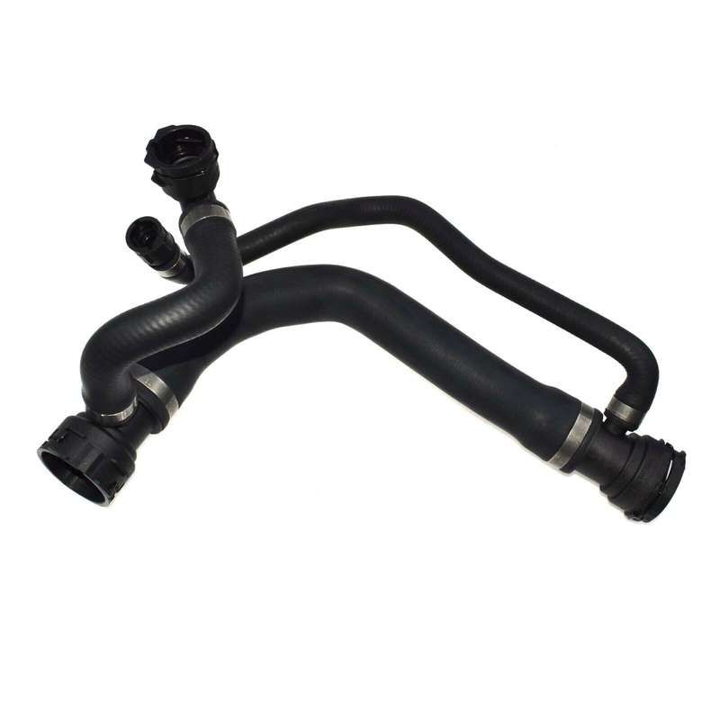 For BMW 545i 645Ci 04-05 Upper Radiator Water Pump Coolant Hose 17127519248 New