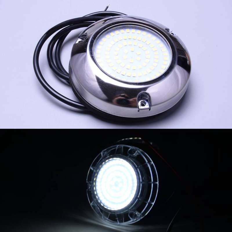 Stainless Steel Boat Marine Pontoon LED Underwater Light High Intensity Light A6