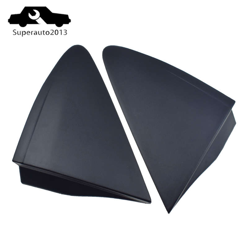 Front Left & Right Fender Mirror Triangle Trim Cover For Toyota Yaris 2012-2014