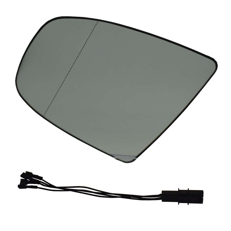 Left Side Rearview W/ Wiring Mirror Glass Heated For BMW X5 E70 X6 E71 E72 New