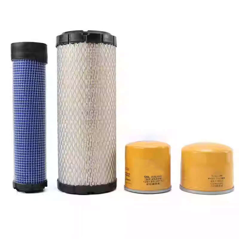 For Sany SY26U 35U-10 Excavator Element Oil Diesel Filter Air Inlet Filter