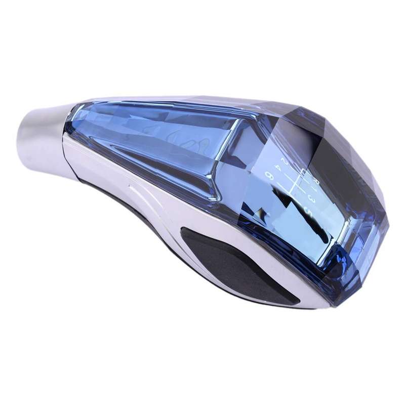 Car Crystal Handle Touch Motion Activated LED Car Gear Shift Knob Shifter vb