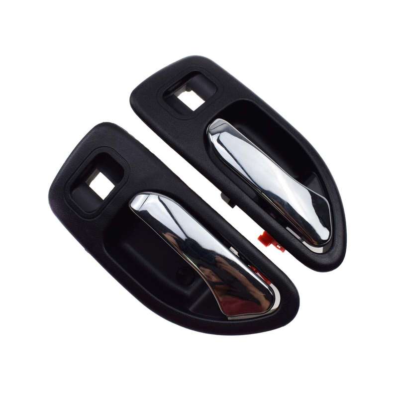 Rear Left Right Inside Interior Door Handle Chrome for 1994-1997 Honda Accord