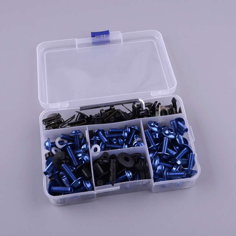 Complete Fairing Bodywork Bolt Screw Clip Kit Fit for Suzuki GSXR600 GSXR750