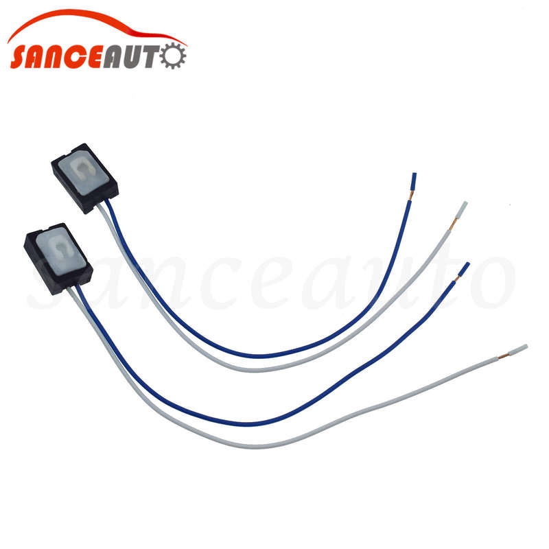2PCS Front Pair Outside Door Handle Small Buttons for Hyundai Santa Fe 2013-2019