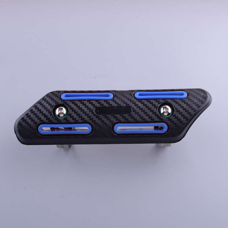 Exhaust Pipe Heat Guard Protector Set For 4 STROKE Motorcycle New