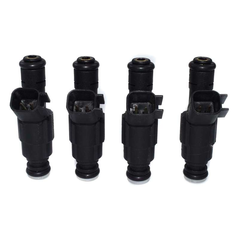 4-Hole Upgrade Fuel Injectors For 99-04 4.0L Jeep Cherokee 0280155784 Set 4pcs