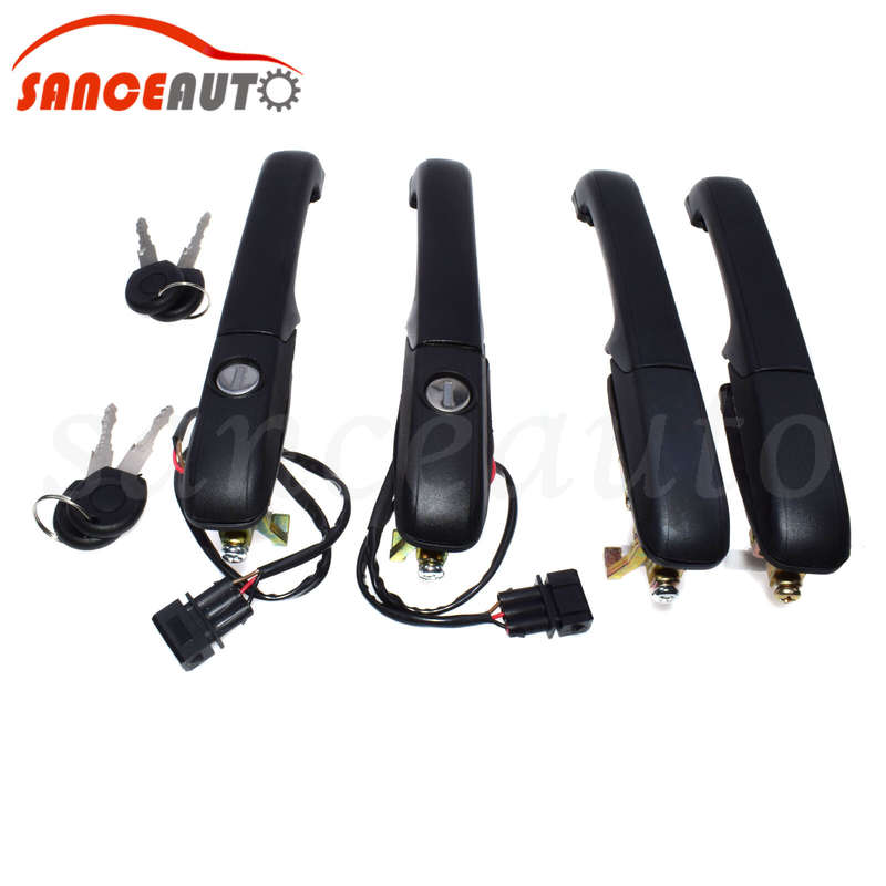 Exterior Outside Door Handle Front Rear LH RH For VW Passat 1994-1997 3A0837207C