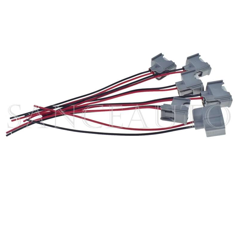Fuel Injector Wire Connector 6PCS For Toyota Camry Avalon Highlander RAV 4 3.5L