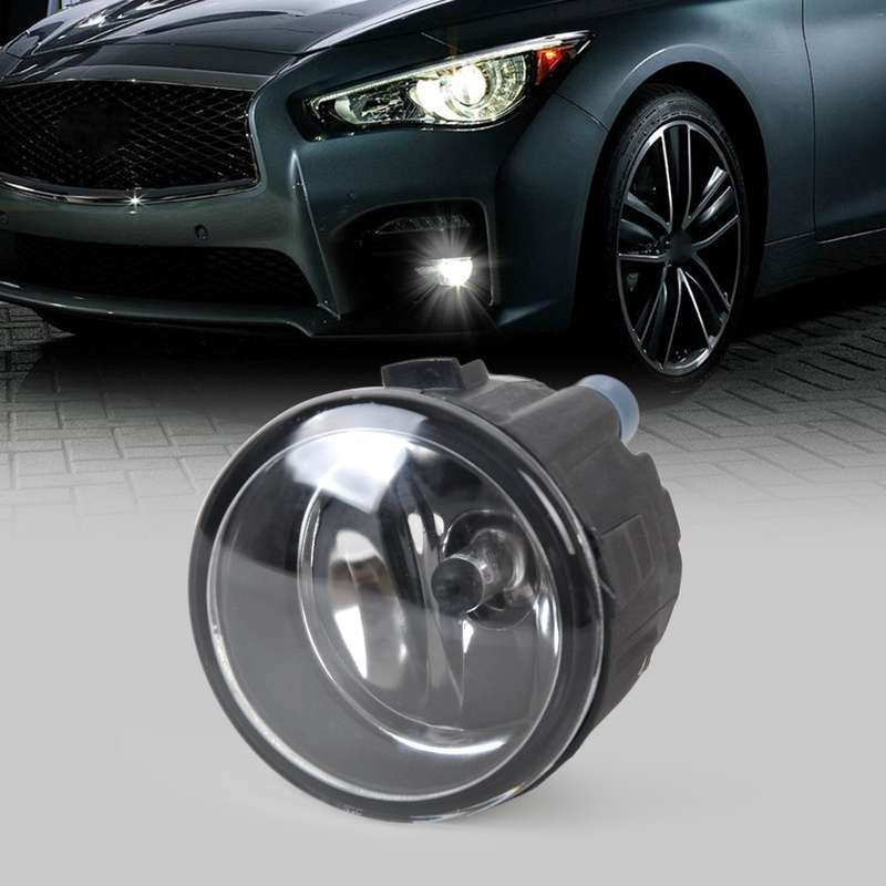 Right/Left Fog Light Lamp H11 Halogen Bulb 55w Assembly Fit for Nissan Infiniti