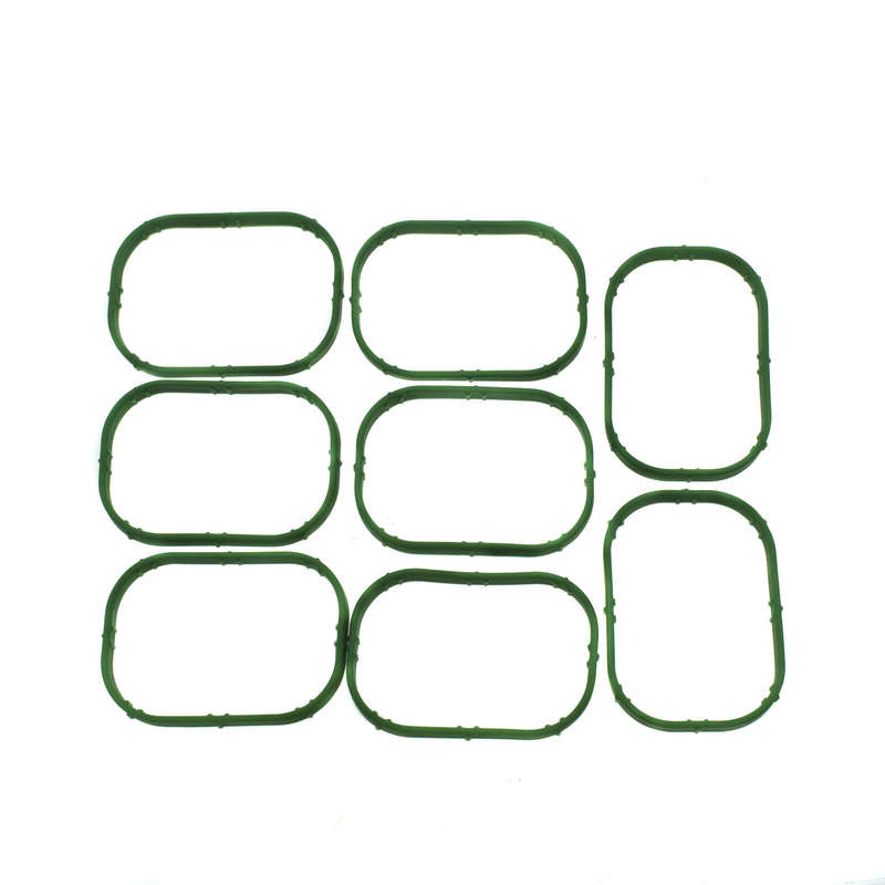 8X Intake Manifold Gaskets Set For 10-13 Land Range LR4 Rover Sport 5.0L V8 New