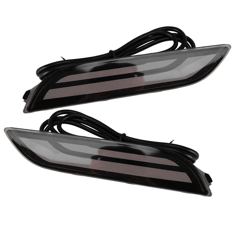 2pcs LED Rear Bumper Turn Signal Lamp Brake Light Fit for Toyota Camry 2018-2023