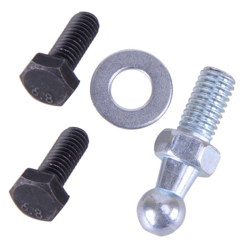 Car Bonnet Boot Hood Gas Struts End Brackets Black Fitting 10mm Universal