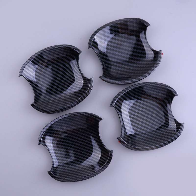 4pc Exterior Side Door Handle Bowl Cup Cover Trim Fit for Toyota Corolla 03-2013