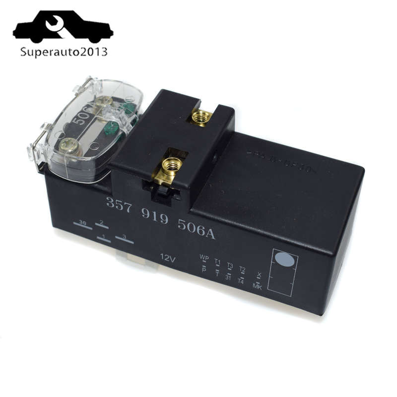 FOR VW Golf Jett Passat Engine Cooling Fan Control Switch Relay Module 3A0919506
