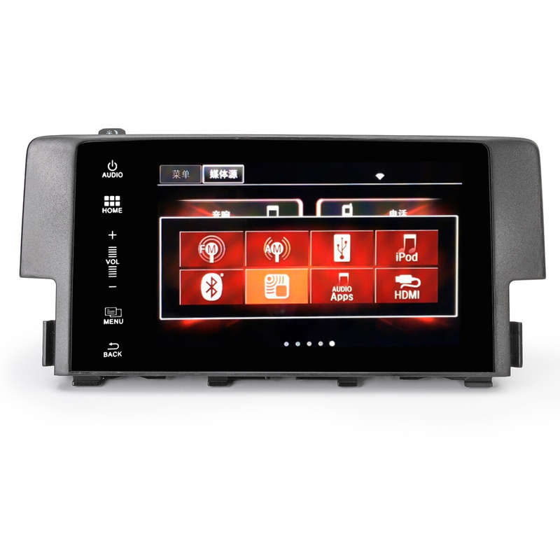 Radio Navigation LCD Touch Screen 39710-TBA-A11 Fits For Honda Civic 2016-2018
