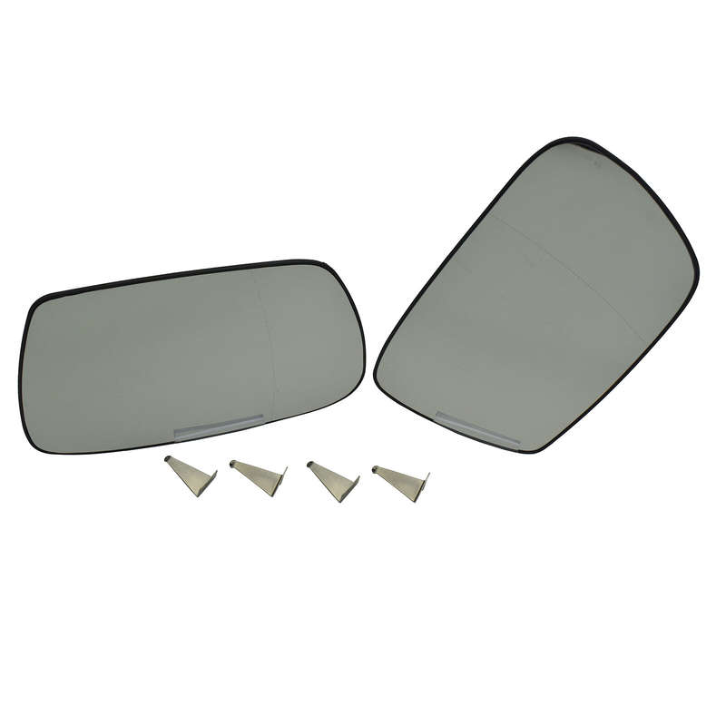 Pair Left & Right Side Mirror Glass Heated For Jeep Grand Cherokee 2005-2010 New