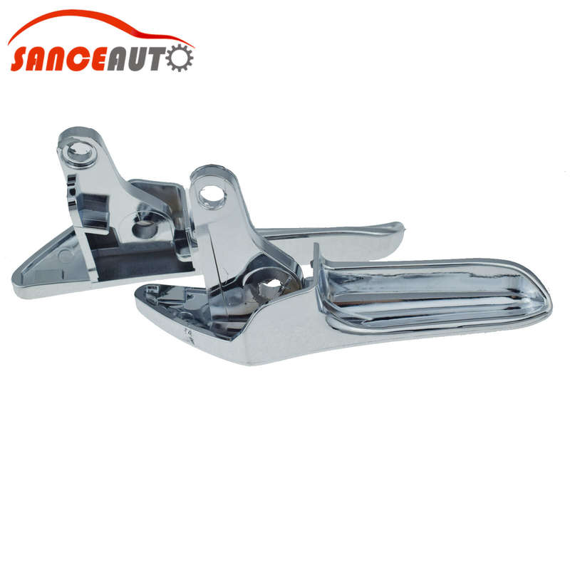 Left Right Interior Door Handles 4PCS Chrome For Mercedes S211 W211 W219 03-09