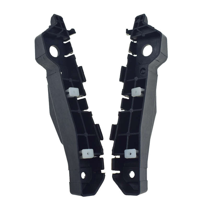 2X Left & Right Side Front Bumper Bracket Black For Hyundai Santa Fe 2007-09 New