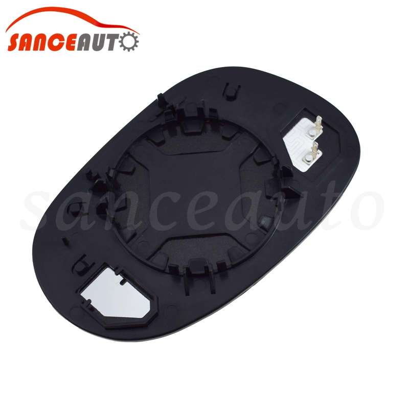 Left Heated Mirror Glass Rearview Mirror Lens for Dodge Challenger 2008-2022 New