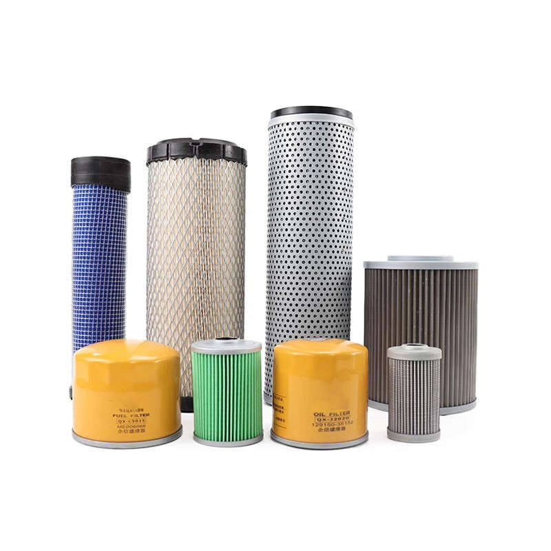 For Sany SY26U 35U-10 Excavator Element Oil Diesel Filter Air Inlet Filter