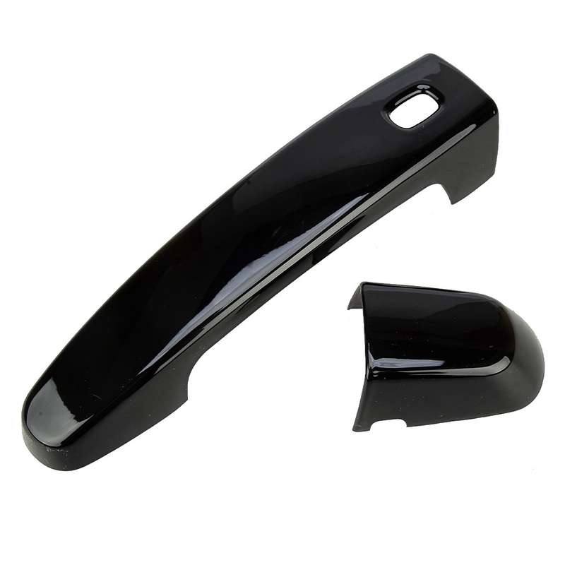 Glossy Black Door Handle Cover Trim Frame Fit for Chevrolet Camaro 16-22