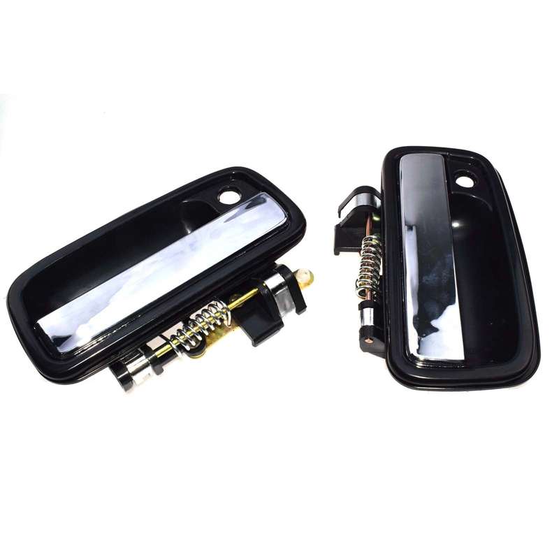 2 Chrome Outside & 4 Black Inside Left Right Door handles For Toyota Tacoma New