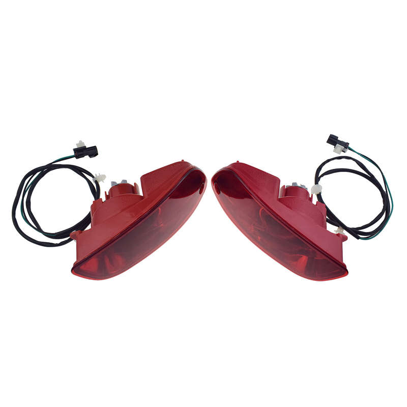 2X Rear Left & Right Side Bumper Reflector Lamp For 2007-09 Hyundai Santa Fe New