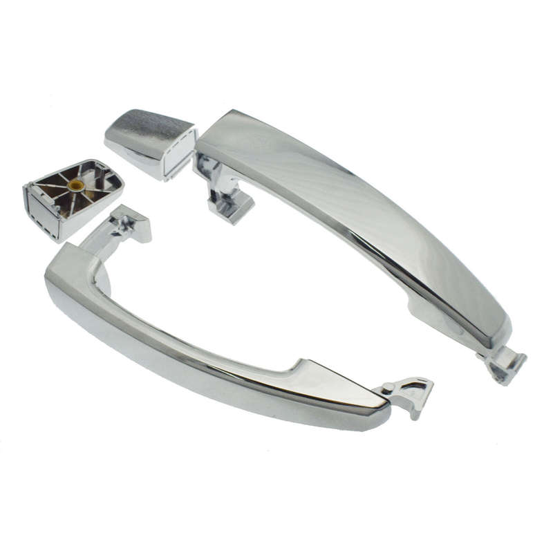 2PCS Chrome Outside Door Handle Rear L&R for CHEVY Aveo Captiva Sport Pontiac G3