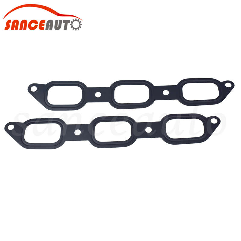 2pcs For Land Rover Range Sport LR4 Jaguar XJ XF Intake Manifold Gasket LR041681